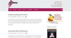 Desktop Screenshot of metabole.com